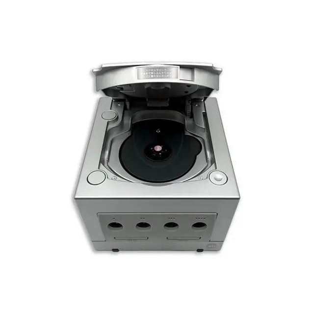 Alt view image 6 of 6 - Nintendo GameCube Game Console Bundle with 2 Retrofam Controllers (Silver) & Metroid Prime Game