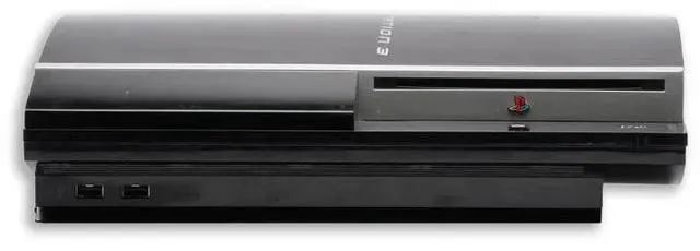 Alt view image 2 of 5 - Sony PlayStation 3 PS3 Fat 80GB Console Bundle with 2 RetroFam Controllers & NHL 08 Game