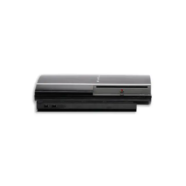 Alt view image 3 of 5 - Sony PlayStation 3 PS3 Fat 80GB Console Bundle with 2 RetroFam Controllers & NHL 09 Game