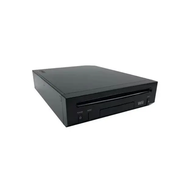 Alt view image 3 of 5 - Nintendo Wii Console Black Premium Bundle Includes Wii Sports Resort & Wii Sports Game, 2 Remotes & 2 Nunchuks