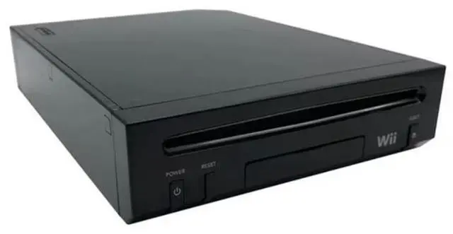 Alt view image 3 of 5 - Nintendo Wii Video Game Console Black Refurbished Bundle for 4 Player Set