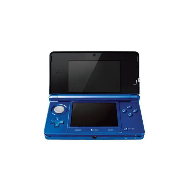Alt view image 2 of 5 - Nintendo 3DS Handheld Game Console, Cobalt Blue Refurbished Dual-Screen Portable Video Game System