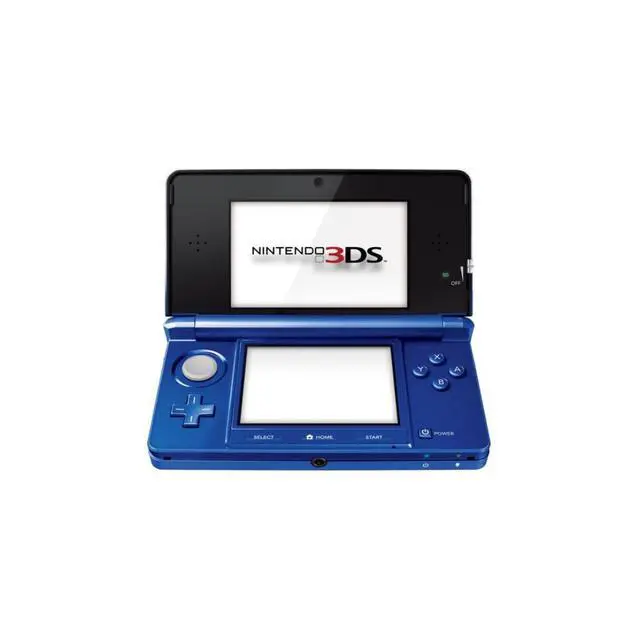 Alt view image 3 of 5 - Nintendo 3DS Handheld Game Console, Cobalt Blue Refurbished Dual-Screen Portable Video Game System