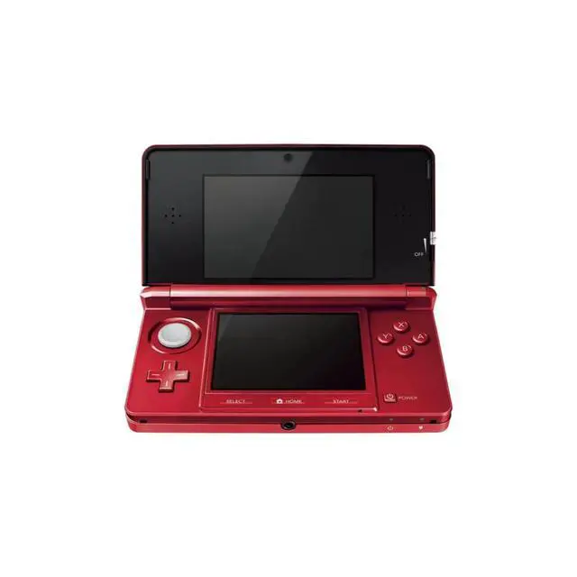 Alt view image 4 of 5 - Nintendo 3DS Handheld Game Console, Flame Red Refurbished Dual-Screen Portable Video Game System