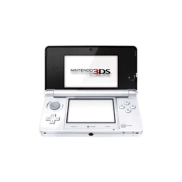 Alt view image 3 of 5 - Nintendo 3DS Handheld Game Console, Ice White Refurbished Dual-Screen Portable Video Game System