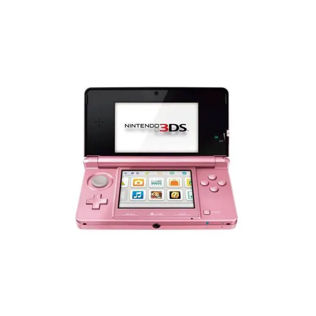 Alt view image 2 of 5 - Nintendo 3DS Handheld Game Console, Pearl Pink Refurbished Dual-Screen Portable Video Game System