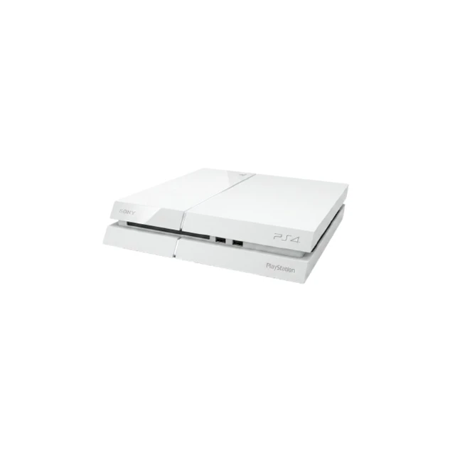 Alt view image 2 of 5 - Sony PlayStation 4 PS4 500GB Gaming Console White - Includes 2 Retrofam Controllers (Black & White)