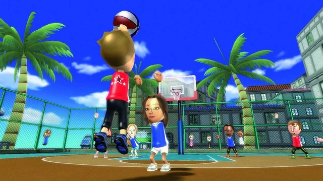 Alt view image 6 of 7 - Nintendo Wii Sports Resort Video Game for Wii Console - 12 MotionPlus Tropical Island Games - Disc Only