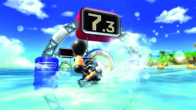 Alt view image 2 of 7 - Nintendo Wii Sports Resort Video Game for Wii Console - 12 MotionPlus Tropical Island Games - Disc Only