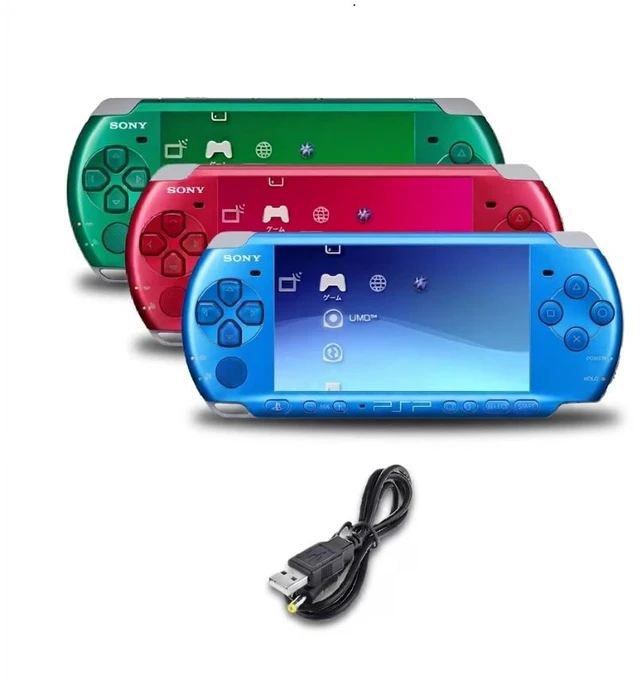 Main image of Sony Playstation portable PSP 3000 Handheld Video Game Console System - Random Color