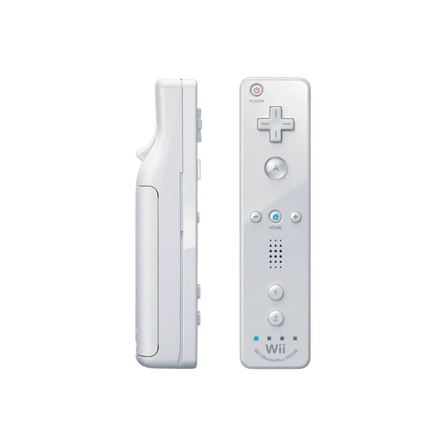 Alt view image 2 of 3 - Official Nintendo Wii Remote Controller - Motion-Sensing Bluetooth Gamepad for Wii and Wii U - White