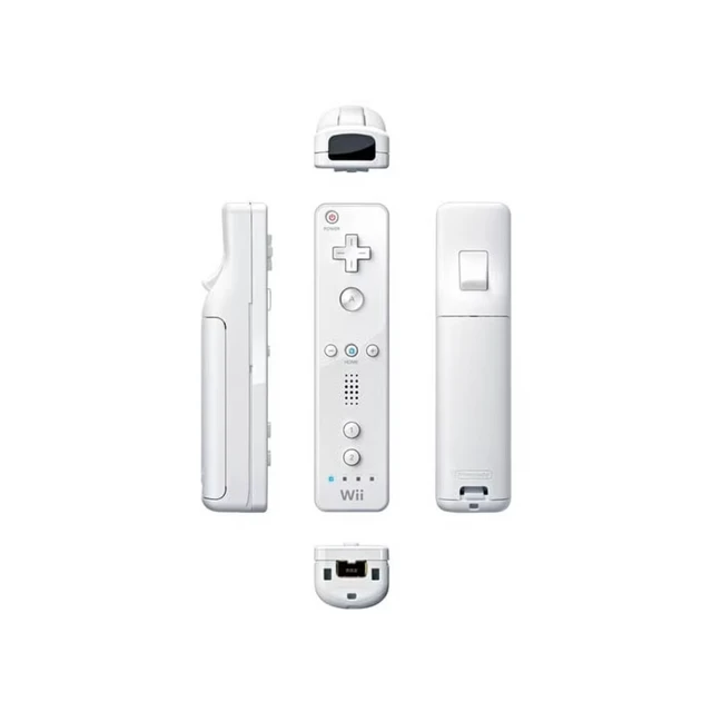 Alt view image 3 of 3 - Official Nintendo Wii Remote Controller - Motion-Sensing Bluetooth Gamepad for Wii and Wii U - White