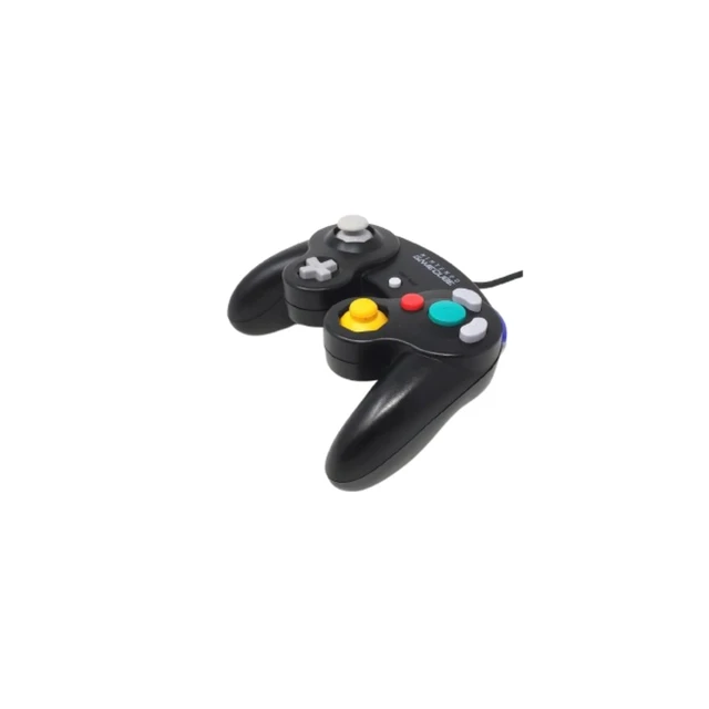 Alt view image 4 of 4 - Official Nintendo GameCube OEM Controller - Jet Black (Refurbished)