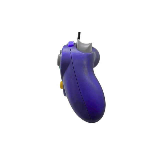 Alt view image 3 of 4 - Official Nintendo GameCube OEM Controller - Indigo