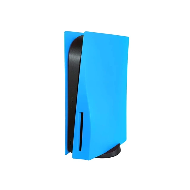 Alt view image 2 of 5 - RETROFAM faceplate for PS5 Console Standard PS5 Case Light Blue