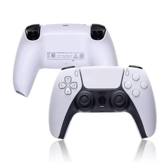 Alt view image 5 of 6 - Retrofam 2-Pack Wireless Gaming Controllers Compatible with PS5, PS5 Slim & PS5 Pro Dual Gamepad Set with Turbo, Motion Sensor & Dual Vibration
