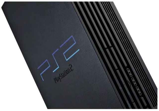 Alt view image 4 of 5 - Sony PlayStation 2 PS2 Console System Bundle with 2 Wired Controllers & 128MB Memory Card