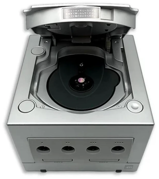 Alt view image 2 of 7 - Nintendo GameCube Platinum Console Bundle Includes 2 Retrofam Controllers, 128MB Memory Card & All Cables