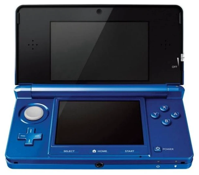 Alt view image 4 of 4 - Nintendo 3DS Handheld Game Console, Cobalt Blue - Dual-Screen Portable Video Game System