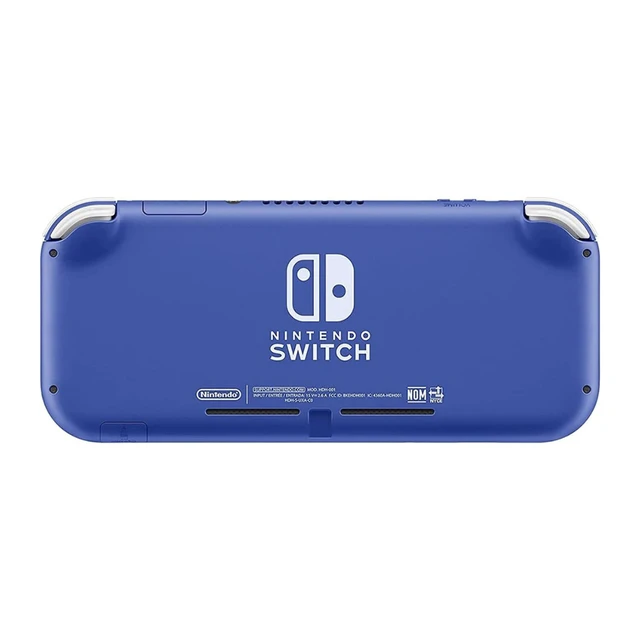 Alt view image 3 of 6 - Nintendo Switch Lite Handheld Gaming Console, Blue, with 2 RetroFam Wireless Pro Controllers and Charger Bundle