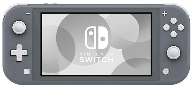 Alt view image 2 of 6 - Nintendo Switch Lite Handheld Gaming Console, Gray, with 2 RetroFam Wireless Pro Controllers and Charger Bundle
