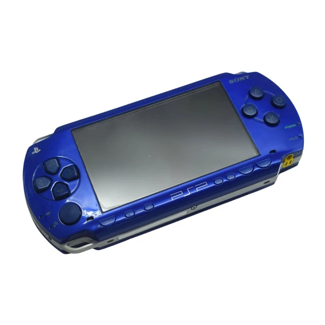 Alt view image 2 of 4 - Sony PSP 1000 Handheld Gaming Console Blue with 8GB Memory Card & Cable