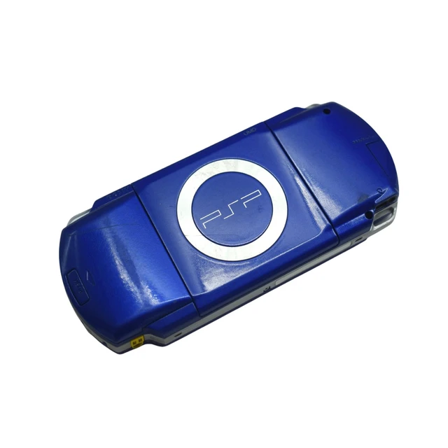 Alt view image 4 of 4 - Sony PSP 1000 Handheld Gaming Console Blue with 8GB Memory Card & Cable