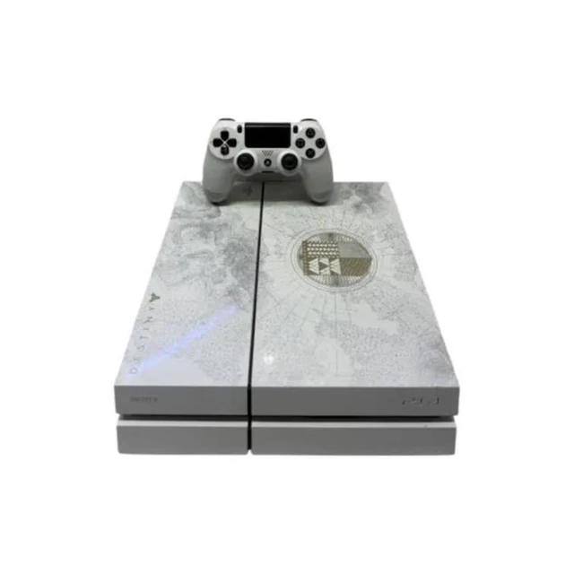 Alt view image 2 of 4 - Sony PlayStation 4 PS4 Fat Destiny Limited Edition 500GB Console Bundle with Wireless Controller & Cables