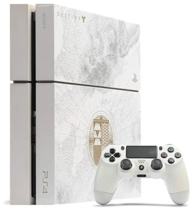 Main image of Sony PlayStation 4 PS4 Fat Destiny Limited Edition 500GB Console Bundle with Wireless Controller & Cables