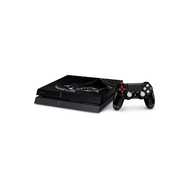 Alt view image 2 of 4 - Sony PlayStation 4 PS4 Fat 500GB Star Wars Darth Vader Limited Edition Gaming Console Bundle with Wireless Controller and Cables