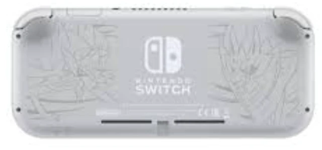 Alt view image 5 of 5 - Nintendo Switch Lite Handheld Gaming Console Zacian and Zamazenta Limited Edition 32GB Light Gray with AC Power Adapter Charger