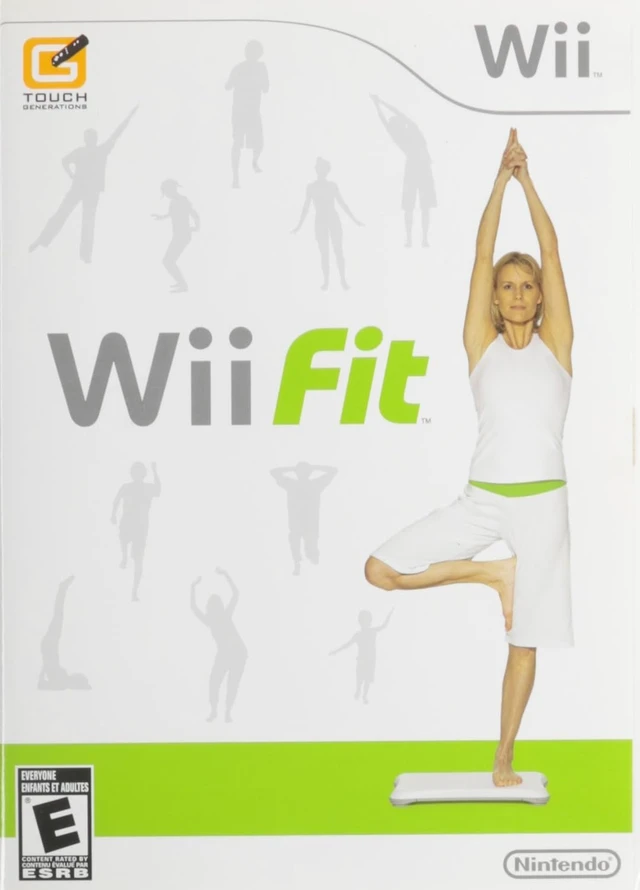 Main image of Nintendo Wii Fit Game Interactive Home Fitness & Yoga Video Game for Nintendo Wii