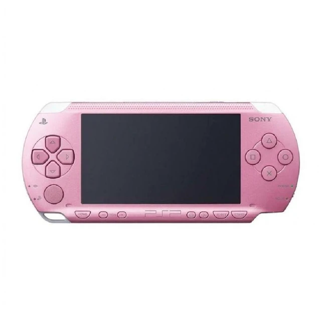 Alt view image 2 of 5 - Sony PlayStation Portable PSP 1000 Handheld Gaming Console with Charging Cable, Pink