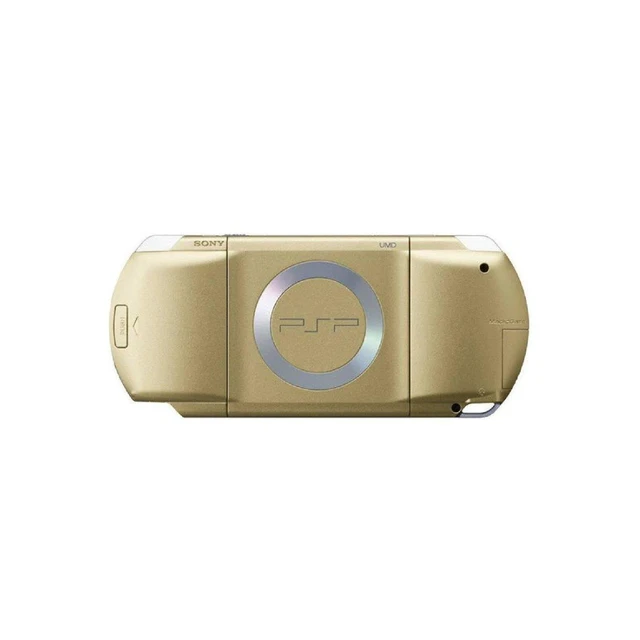 Alt view image 3 of 5 - Sony PlayStation Portable PSP 1000 Handheld Gaming Console with Charging Cable, Gold