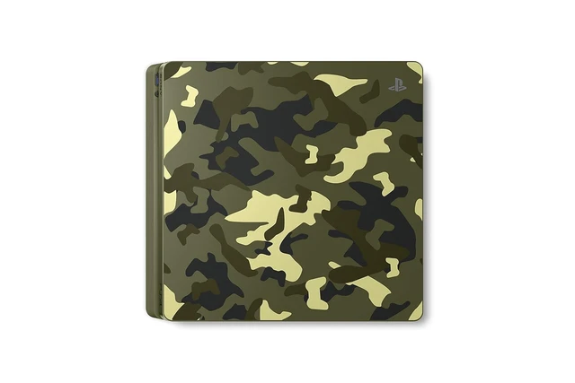 Alt view image 4 of 4 - Sony PlayStation 4 Slim Camouflage Console Bundle with Wireless Controller & Cables