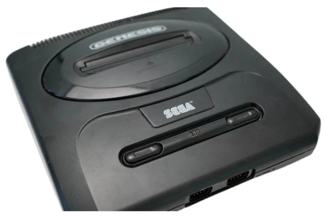 Alt view image 3 of 3 - Sega Genesis Model 2 Console Bundle - 16-Bit Retro Gaming System with 2 Controllers, AV Cable & AC Power Adapter