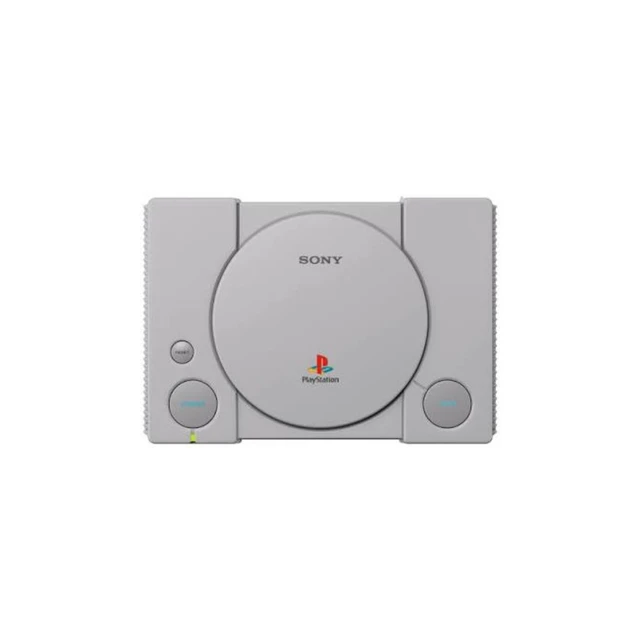 Alt view image 3 of 5 - Sony PlayStation Classic Mini Console (Refurbished) Retro Gaming Console with 2 Wired Controllers, HDMI & Power Cables