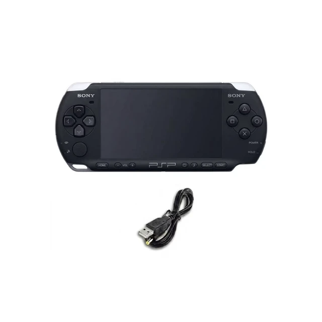 Alt view image 3 of 5 - Sony PlayStation Portable PSP 2000 Handheld Console Black (Refurbished) with 32GB Memory Card & Charging Cable