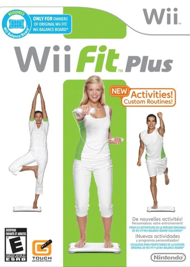 Alt view image 2 of 7 - Nintendo Wii Console White Refurbished Bundle with Wii Fit Plus Game, RetroFam Remote, Nunchuk, Sensor Bar & Power Adapter