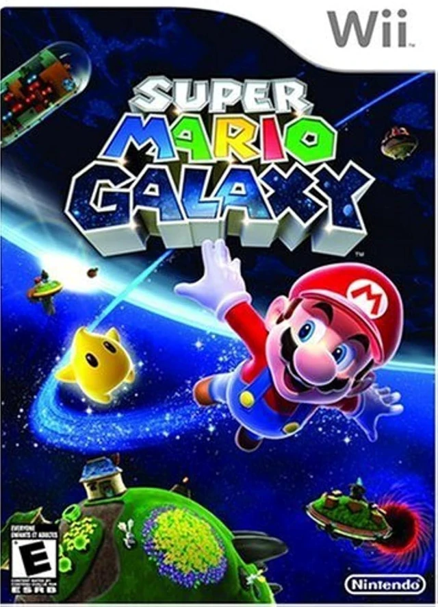 Main image of Super Mario Galaxy - Nintendo Wii Video Game - Tested & Working