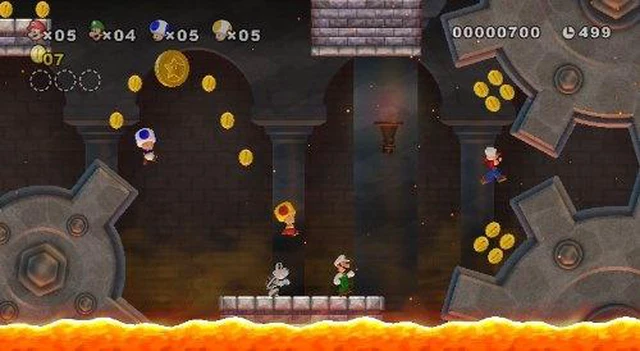 Alt view image 3 of 7 - Super Mario Bros. Wii - Nintendo Wii Video Game - Tested & Working