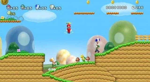 Alt view image 2 of 7 - Super Mario Bros. Wii - Nintendo Wii Video Game - Tested & Working