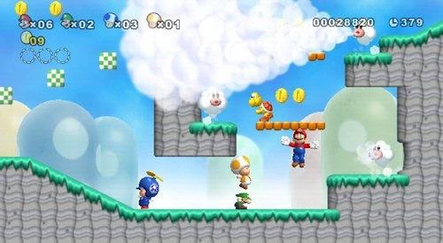 Alt view image 5 of 7 - Super Mario Bros. Wii - Nintendo Wii Video Game - Tested & Working