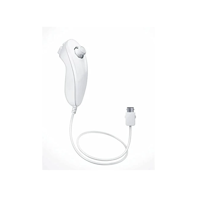 Alt view image 3 of 5 - Retrofam Wii Accessories Bundle with Two Remotes and Nunchuks compatible with Nintendo Wii Console, White