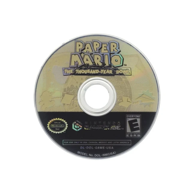 Alt view image 4 of 4 - Paper Mario: The Thousand-Year Door - Nintendo GameCube - Classic RPG