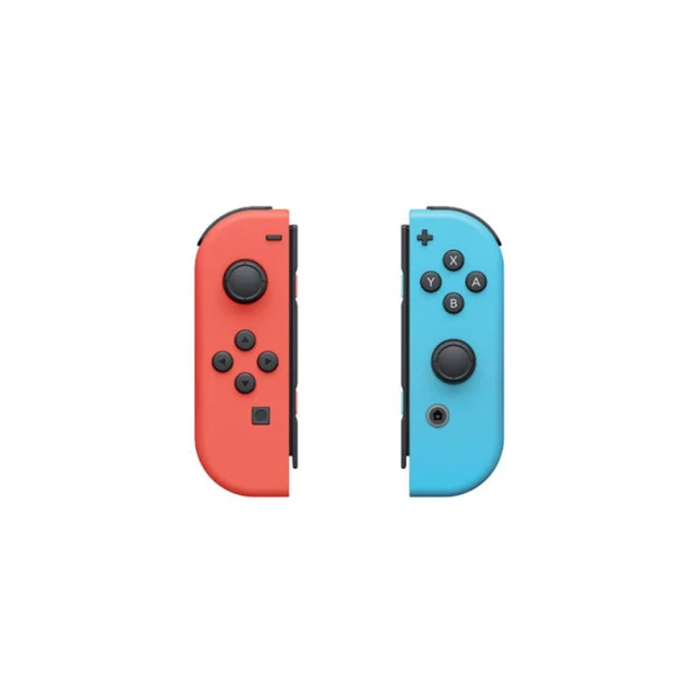 Alt view image 2 of 3 - Official Nintendo Switch Joy-Con L/R Wireless Controllers - Neon Red & Neon Blue