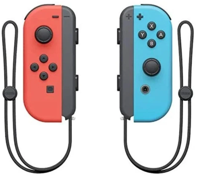 Main image of Official Nintendo Switch Joy-Con L/R Wireless Controllers - Neon Red & Neon Blue