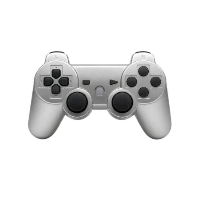 Alt view image 2 of 2 - RETROFAM Wireless Controller, Power Cord and HDMI Cable, Compatible with PS3, Silver