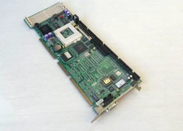 Main image of 100%OK IPC Board PCA-6159 Full-size CPU Card ISA Industrial Embedded Mainboard PICMG1.0 No-VGA With CPU RAM