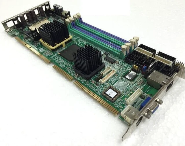 Main image of 100%OK IPC Board PCA-6188VG Rev.A1 PCA-6188 Full-size CPU Card ISA Industrial Embedded Mainboard PICMG1.0 With CPU RAM 1*LAN